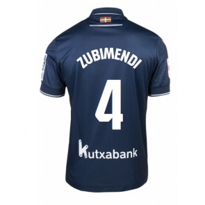 Real Sociedad Martin Zubimendi #4 Udebanetrøje 2023-24 Kort ærmer